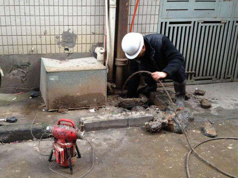 元宝山疏通下水道-洗菜池疏通